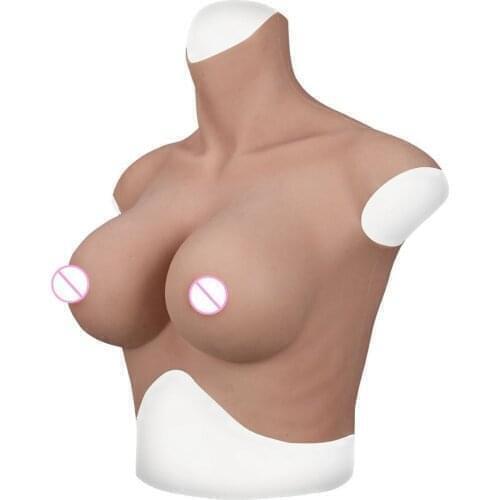 7G New Upgrade Top Quality Fake Artificial Boob Realistic Silicone Breast Forms Crossdresser Shemale Transgender Drag Queen