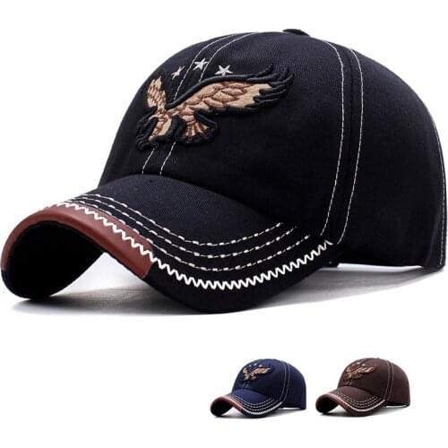 New Eagle Baseball Hat Men And Women Spring Or Summer Outdoor Sunscreen Embroidered Cap Leisure Sun Hat