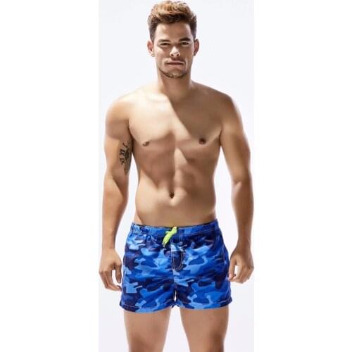 SEOBEAN brand high quality men 's beach pants comfortable breathable camouflage beach shorts