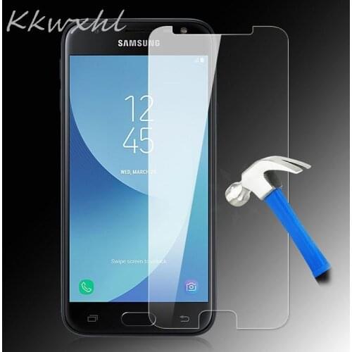 2pcs Tempered Glass for J2 J3 J5 J7 A3 A5 A7 2017 Xcover 4 Xcover 3 S6 S8 Active Protective Film Screen Protector