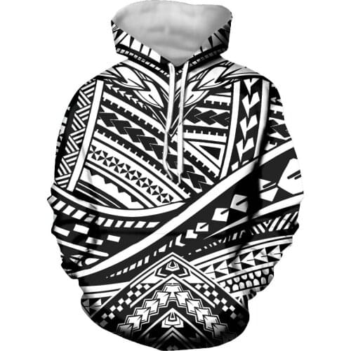 HYCOOL Women Korean Style hoodies Vintage Hawaii Print Long Sleeve Oversized Hooded Sweatshirt Lady Women Casual Large Coats