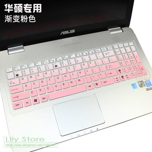 15 inch Notebook Keyboard Cover Protector for 2016 New ASUS X541 X541NC X541NA X541SC X541SA X541UV X541UA X541S X 541 15.6"