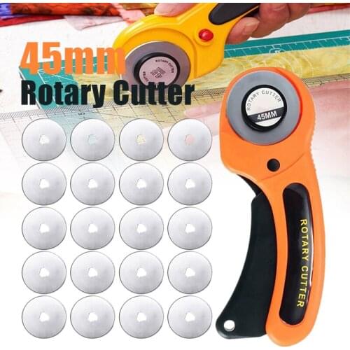 45mm Sewing Fabric Cutter Refill Steel Blades Quilter Sewing Fabric Paper Steel Rotary Cutter DIY Leather Craft Sewing Tools