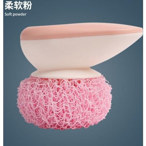Sponges Scouring Pads Multifunctional Nano Fiber Cleaning Brush Dishwashing Scratch Dish Scrubber Kitchen Gadgets Clean Tools