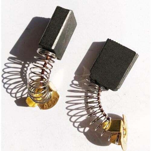 JLI 10 Pairs Carbone Brosse 6.5*13*17mm For Polishing Machine Electric Planer Power Tool Drill Carbon Brush Part Accessories