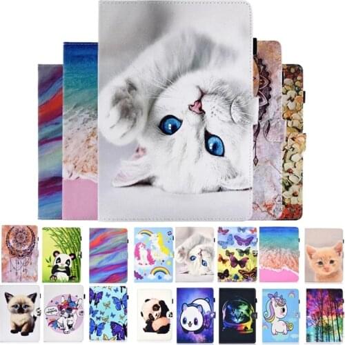 Kawaii Cat Panda Funda For Samsung Galaxy Tab A7 Lite 8.7 SM-T220 SM-T225 2021 Cover Tablet Shell For Samsung Tab A7 Lite Case