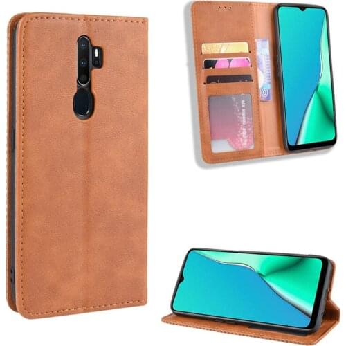 Leather Flip Cover For Oppo A11 X Case 6.5 Inch Wallet Card Stand Magnetic Book Cover For Oppo A11X A 11 Phone Cases