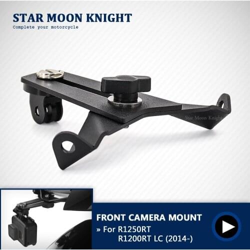Motorcycle driving recorder camera bracket Front camera mount for BMW R1200RT R1250RT LC 2014-2020 R 1200 RT R 1250 RT LC