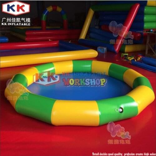 Round Large Children Inflatable Swimming Pool, Rental inflatable children paddling pool