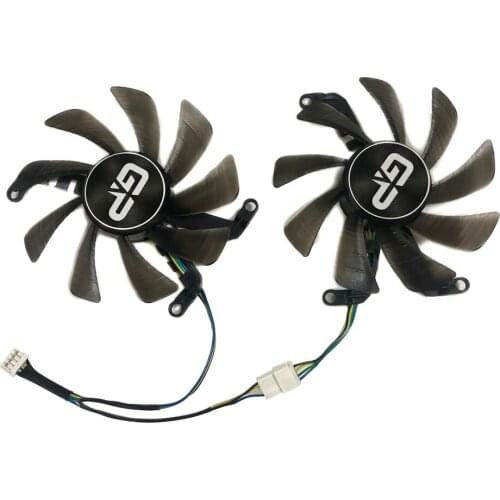 2pcs/Set 90(85MM) GPU VGA Cooler TH9215S2H-PAA01 Graphics Fan For Palit GeForce RTX 3060 Dual RTX3060 OC Video As Replacement