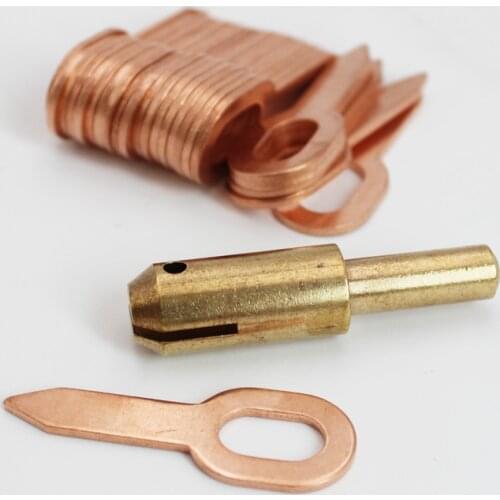 11pcs dent puller kit car body repair tools spot welding electrodes spotter welder gun removing straightenging dents remover