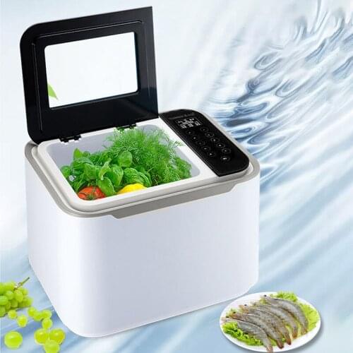 Fruit and vegetable detoxification machine food material purifier ultrasonic sterilization cleaning machine