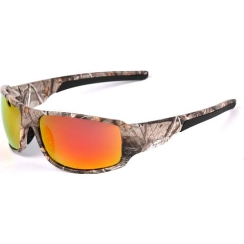 Dropshipping Mens Camo Goggle Polarized Driving Sun Glasses Camouflage Cycling Fishing Hunting Sunglasses 100% UV400 Protection