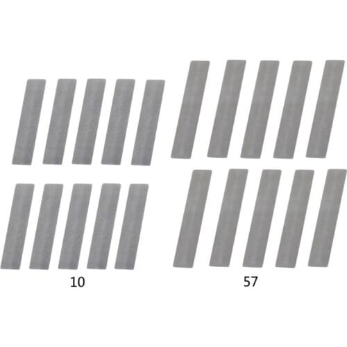 RipengPI 10pcs 11*57mm Shrapnel Gasket Air Compressor Spare Paper for Piston Compressor Valve High Quality Valve Plate