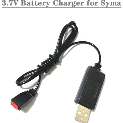 3.7V Battery Charger For SYMA X5HW X5A-1 X5HC X5UW X5UC X21 X21W X26 RC Quadcopter Drones Spare Parts Accessories USB Charger