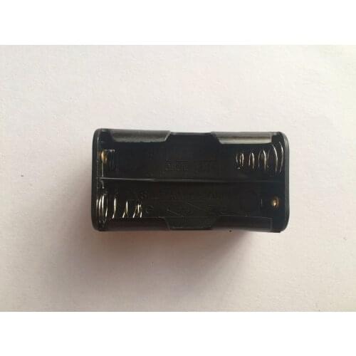 1pcs/lot 4 AA Battery Storage Box Case 6v Battery Holder With Snap TBH-2A-4E-S