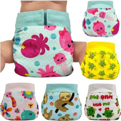 2019 Glad baby Cloth diaper Funny cloth nappies Adjustable washable Freeshipping