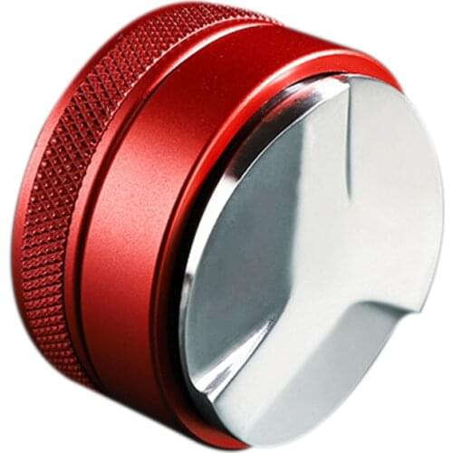 51mm Three Paddle Espresso Coffee Tamper Adjustable Coffee Tamper for Barista Stainless Steel Base Coffee Bean Press