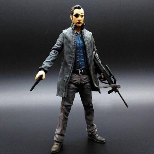 Wolking Dead Figures Residents Evil Zombies 5inch Joint Movable Doll Action Figures Macfarlane