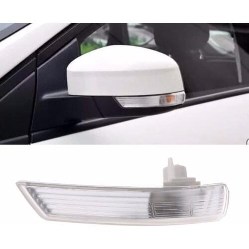 HNGCHOIGE Left Is Cab Mirror Turn Signal Corner Light Lamp Cover Shade For Ford Focus II 2 III 3 Mondeo