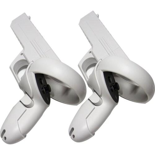 VR Shooter Games Handle For Quest 2 Stock Controller Handle Grip Enhanced FPS Gaming Experience For Quest 2 Case