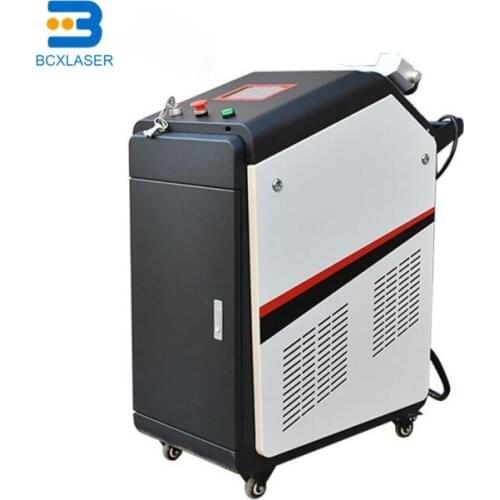 Laser metal rust cleaning machine with laser sources be solid and durable