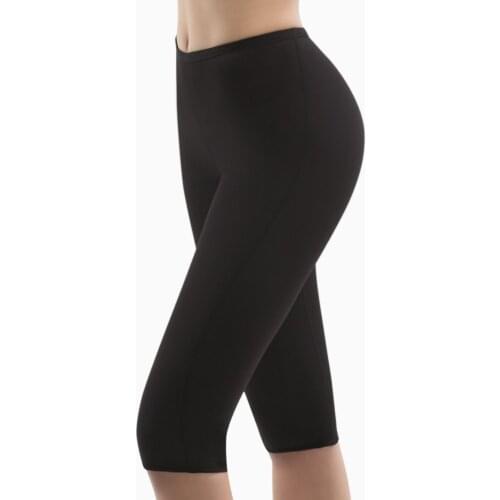 Weight Loss Hot Sweat Sauna Pants - Fat Burning, Leg Slimming, Increasing Sweat, Smoother Skin, Gym Sports Capris Leggings