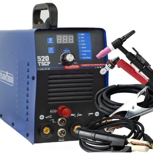3 In 1 Multifunction Welding Machine Air Inverter Plasma Cutter TIG MMA CUT Pilot Arc Plasma Cutter 520TSCF for Welding