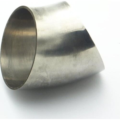 3-1/2" 89mm OD 304 Stainless Steel Sanitary Weld 45 Degree Elbow Pipe Fitting For Home Brew Homebrew Wine Beer Brewing