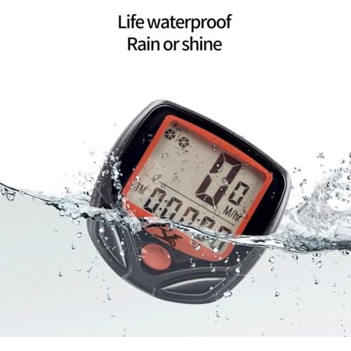 Bicycle Computer Wireless And Wired LCD Display Odometer Speedometer Waterproof Bicycle Riding Stopwatch Bicycle Accessories