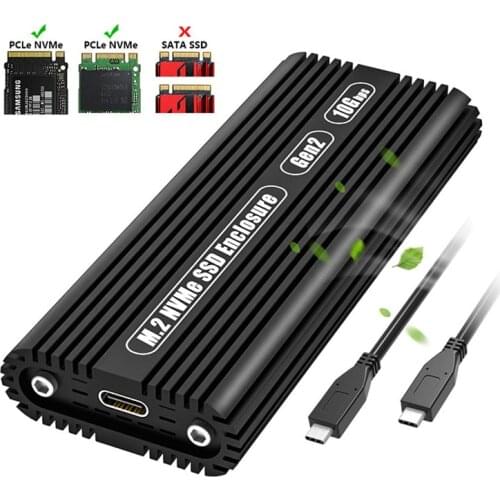 External Gen2SSD Solid State PCIE Protocol M.2 NVME 10Gbps Hard Drive USB 3.1 Type C External Solid State Drive For Laptop 2021