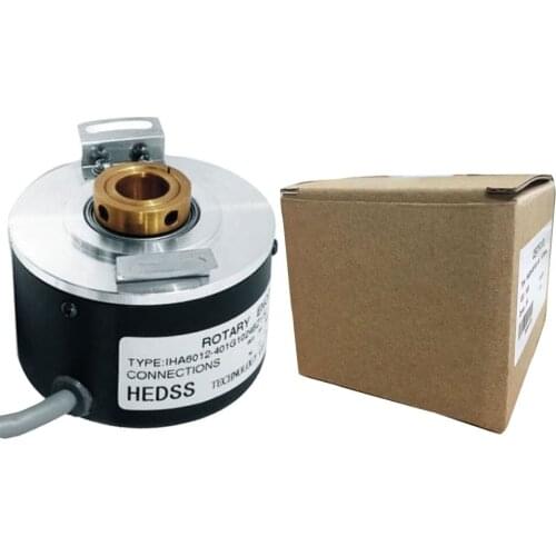 Encoder rotativo a foro passante ad albero cavo IHA6012, ZKT6012 uscita differenziale 5000 impulsi codice fotoelettrico disco
