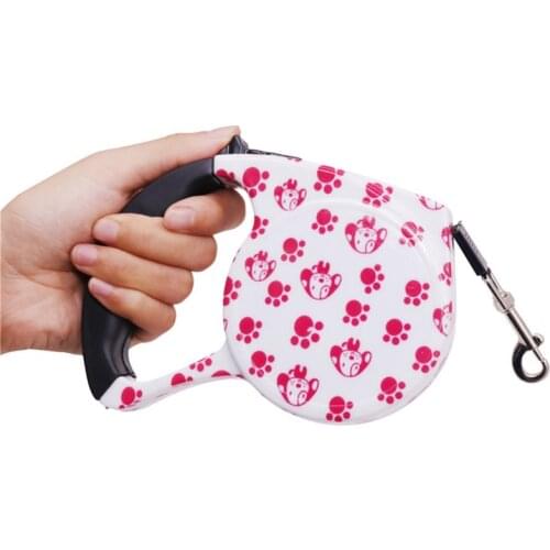 Dog Leash Dog Collar Leash Automatic Retractable Leash Harness Puppy Patrol Rope Walking Cat Traction Pet Supplies 5m 1 Pcs