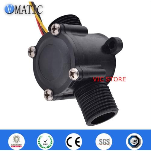 Free Shipping High Precision VCA168-8 Plastic Mounted Water Oem Low Cost Oil Hall Flow Rate Sensor