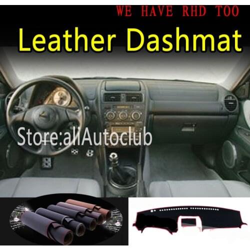 For lexus IS XE10 G1 is250 is300 for Toyota altezza 1998-2004 Leather Dashmat Car Styling Covers Dash Mat Dashboard Cover Carpet