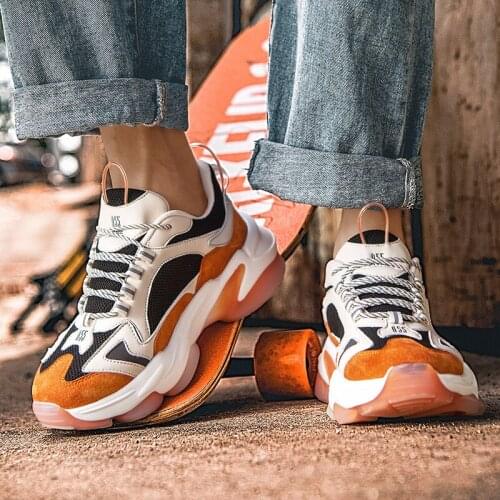 New Arrival Casual Shoes Men Colorful Fashion Man Sneakers Mesh Male Mixed Colors Outdoor Footwears Autumn Platform Leisure Shoe