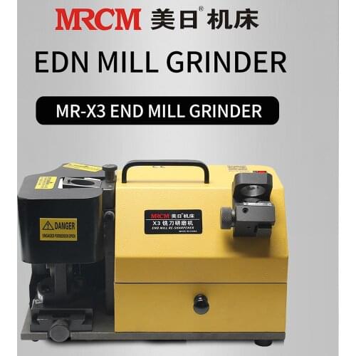 MRCM MR-X3 high presicion end mill sharpener which can resharp 3-13MM