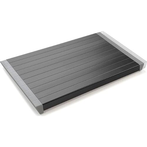 BBQ Fast Defrosting Tray for Freeze Meat Meat Defroster Tray Aluminum Meat Thawing Board Defrosting Plate Board