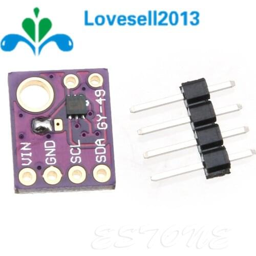 GY49 MAX44009 Ambient Light Sensor Module for Arduino with 4P Pin Header Module