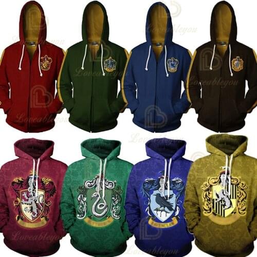 YINUODAIL Animals Poter 3D Male Hoodies Travel Men Vacation Sweatshirts Summer Long Sleeve Shirt Streetwear Dropship