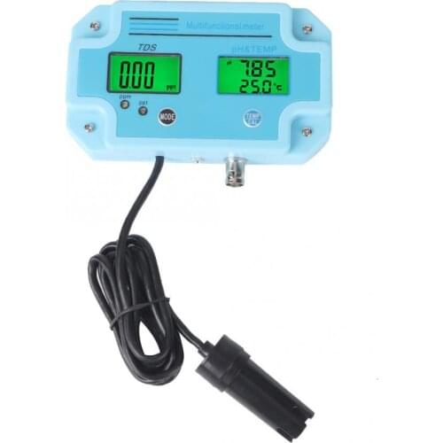 Original PH Meter Handheld Digital LED PH TDS Temp Meter Tester High Precision Water Quality Monitoring Tester Detector Tool