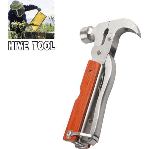 Beekeeping Bee Hive Tool Combination Claw Multi-functional Hammer Beehive Scraper Product For Beekeeper Supplies Equipment