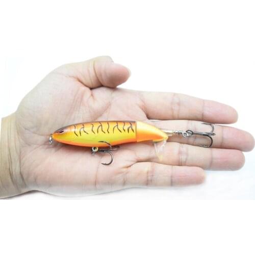 95MM 13.5G Topwater Swimait Fishing Lures Whopper Popper Soft Rotating Tail Professional Artificial Tackles Wobblers Pesca
