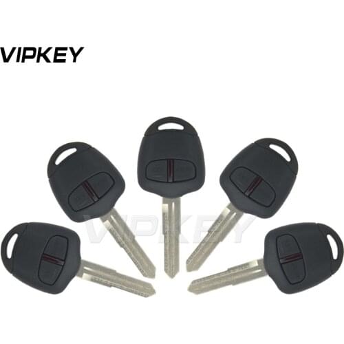 Remotekey 5pcs 2 button 433 mhz ID46 - PCF7936 MIT11R blade for Mitsubishi Outlander Lancer Grandis Remote car key