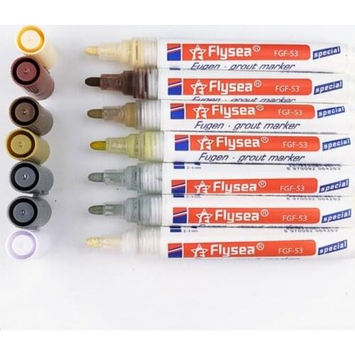 Tile Gap Repair Color Pen White Tile Refill Grout Pen Waterproof Mouldproof Filling Agents Wall Porcelain Bathroom Paint Cleaner