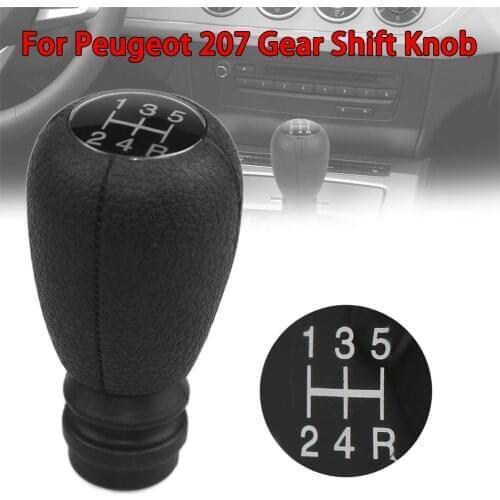 New Auto 5speed Gear Shift Lever Knob Lever Head For Peugeot 207 Citroen Saxo Xsara Xantia C2 C3 C4 For Car Accessories For Auto