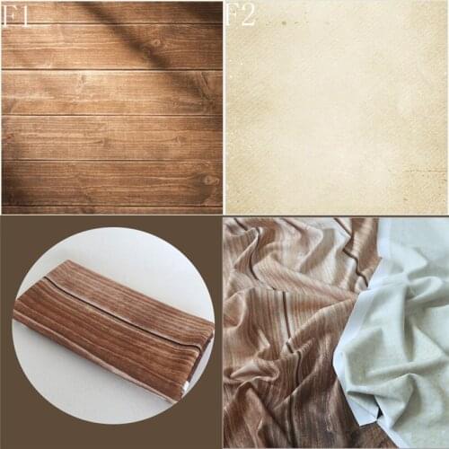 Backdrops Vintage Studio Photography Backdrop Wooden Floordrop Classic Wood Pattern Posing Fabric Newborn Photo Props 2 Designs