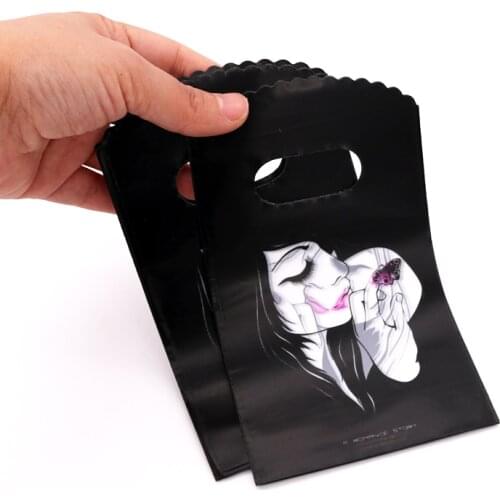 100pcs/lot 9x15cm Color dots Theme Party Gift Bag Party Decoration Plastic Candy Bag Loot Bag For Kids Birthday Festival