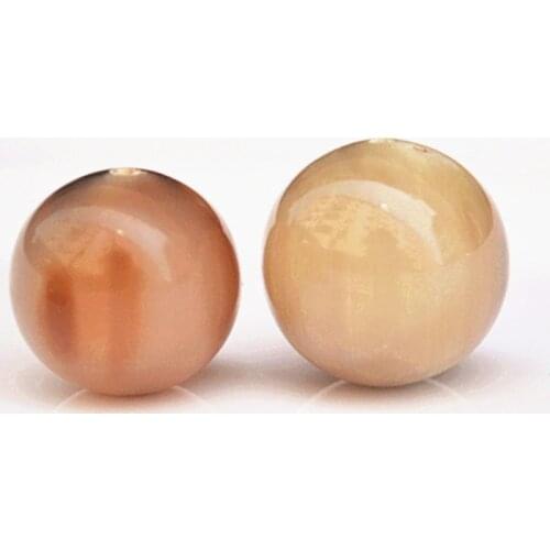 5 Beads Natural Yak Horn Round Beads from Tibet Original Color and Patterns 12/14/16/18/20/22/24mm TSB0190