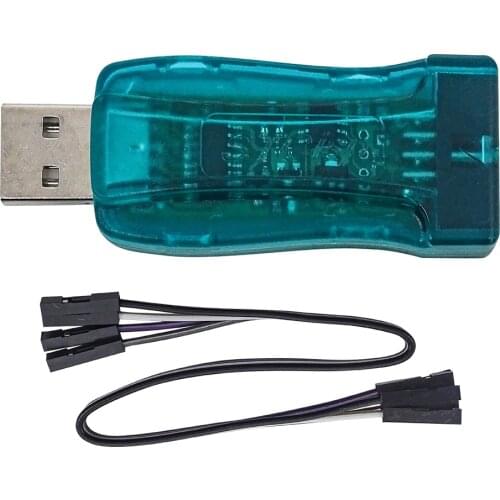 Automatic STC download line MCU programmer USB to TTL free manual cold start STCISP fully isolated